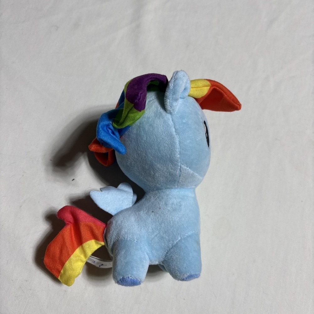 My Little Pony Rainbow Dash Plush 7" Toy Factory 2022 Cutie Mark Crew Hasbro - Picture 2 of 15